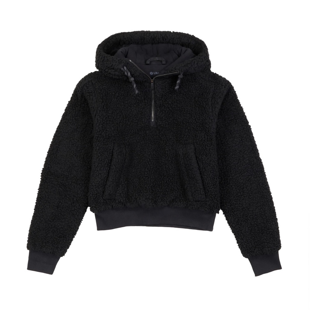 Lululemon fleece hoodie, black